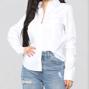 White Button Down Shirt